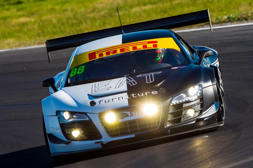 Nugara/Fouracre take pole with record setting lap